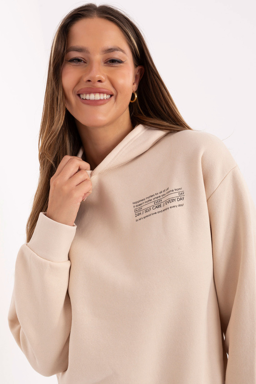 Gaiši smilšu džemperis