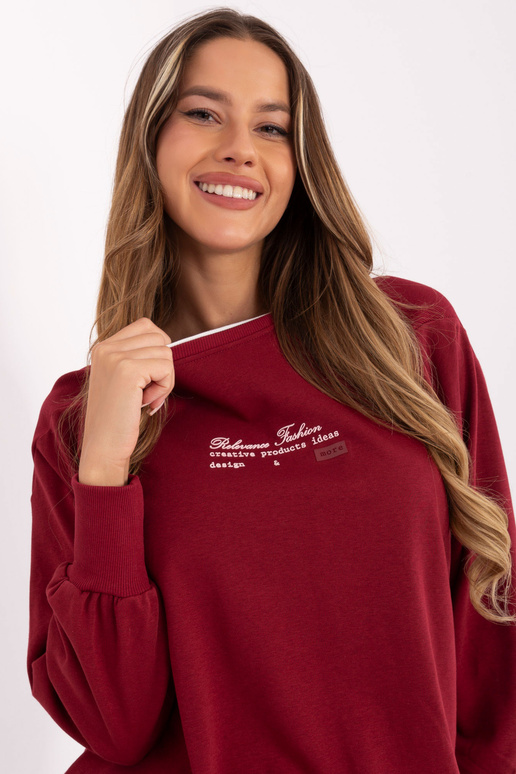 Ceriņu krāsas džemperis