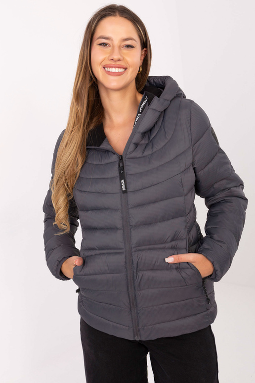 Grafīta krāsas jaka