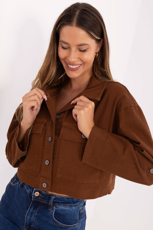 Gaiši brūns žakets