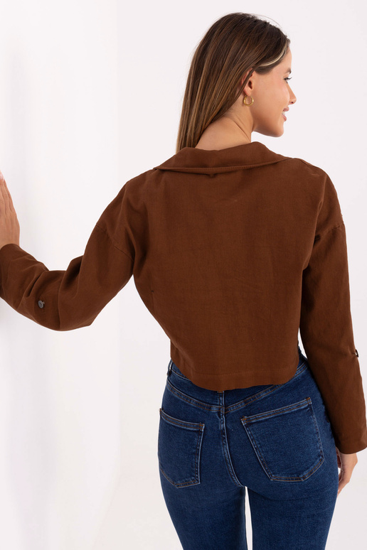 Gaiši brūns žakets