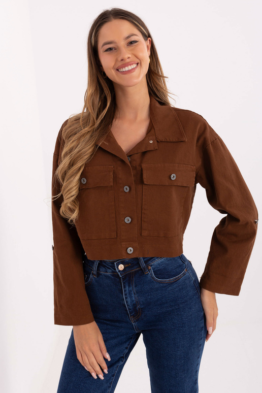 Gaiši brūns žakets