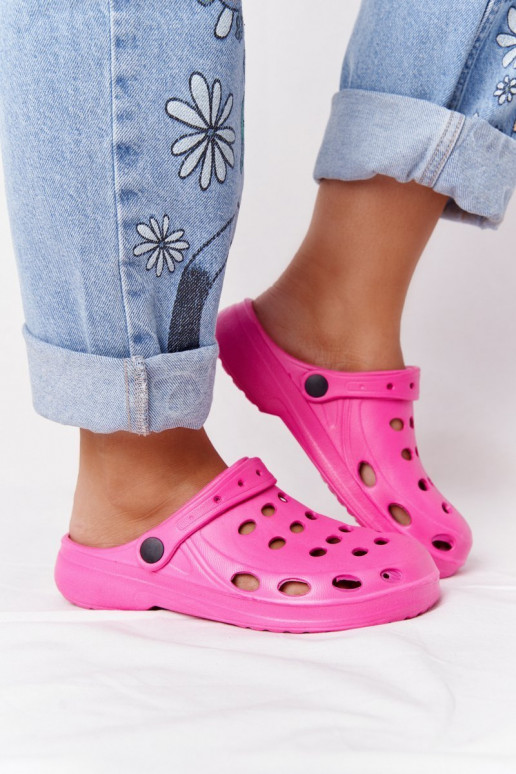  Čības sandales Na Basen Rozā krāsas Vieglas čības uz pirksta EVA