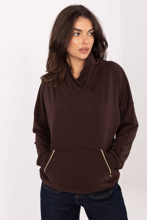 Džemperis - tumši brūns