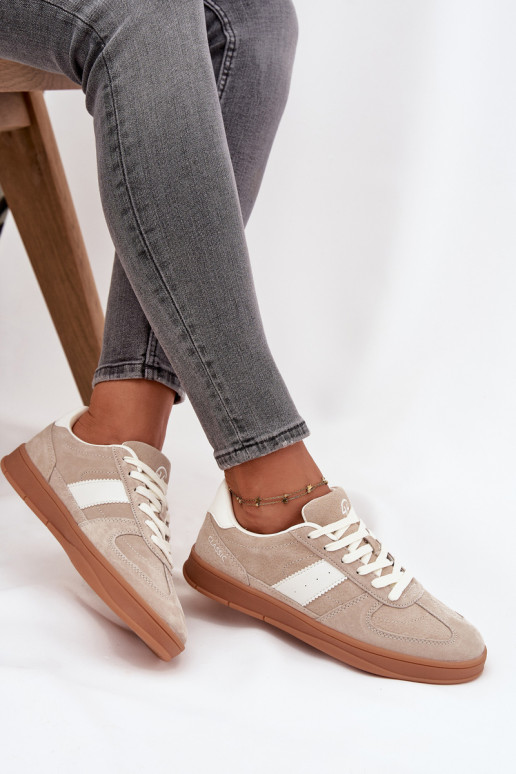 zamšādas  modeļa apavi  Vinceza 14029 smilšu krāsas