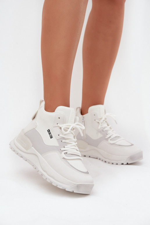 sporta apavi  ar platformu Big Star SS274510 baltas krāsas