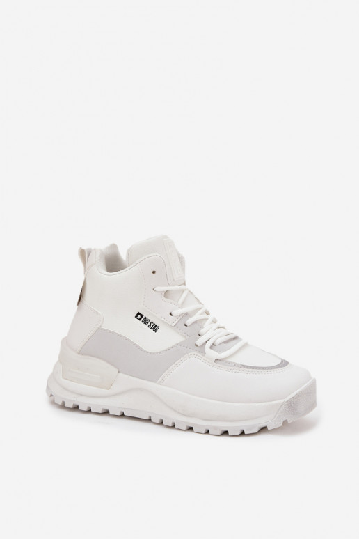 sporta apavi  ar platformu Big Star SS274510 baltas krāsas