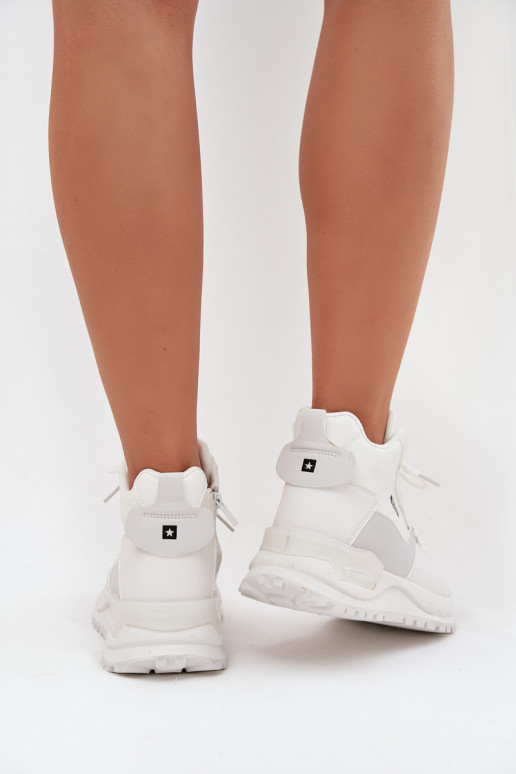 sporta apavi  ar platformu Big Star SS274510 baltas krāsas