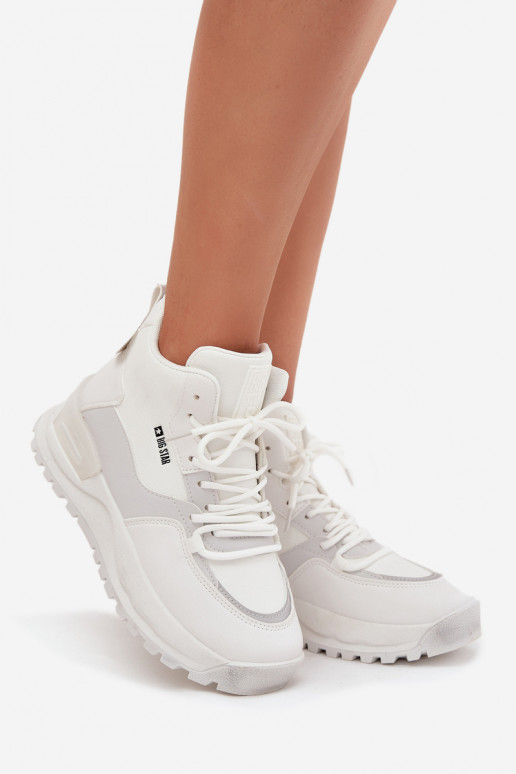 sporta apavi  ar platformu Big Star SS274510 baltas krāsas