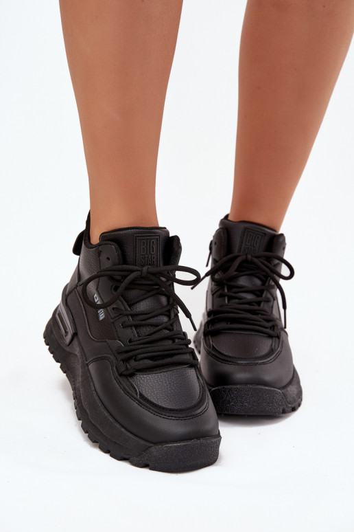 sporta apavi  ar platformu Big Star SS274509 Melns