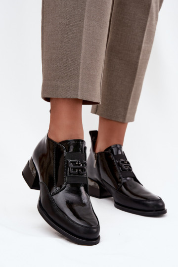 Laque   apavi    Detalem Vinceza 91161 Melns 2