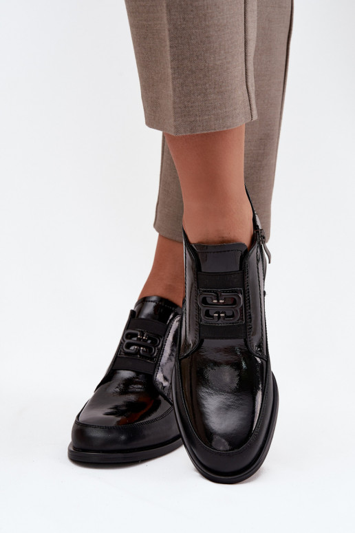 Laque   apavi    Detalem Vinceza 91161 Melns Laque   apavi    Detalem Vinceza 91161 Melns