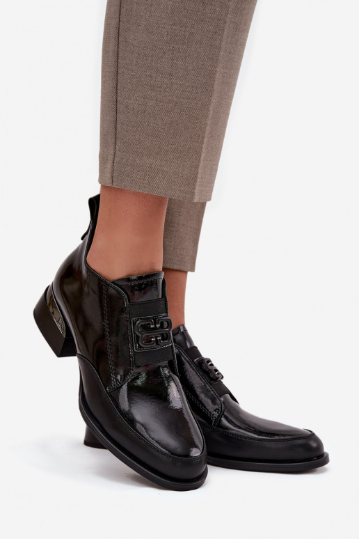 Laque   apavi    Detalem Vinceza 91161 Melns Laque   apavi    Detalem Vinceza 91161 Melns