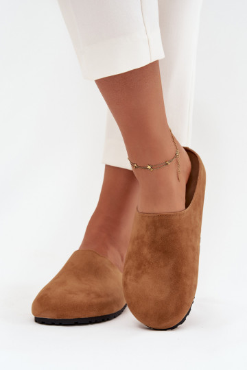 Čības   ar platformu brūnas krāsas Sylviane 2