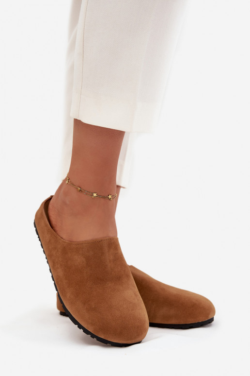 Čības   ar platformu brūnas krāsas Sylviane