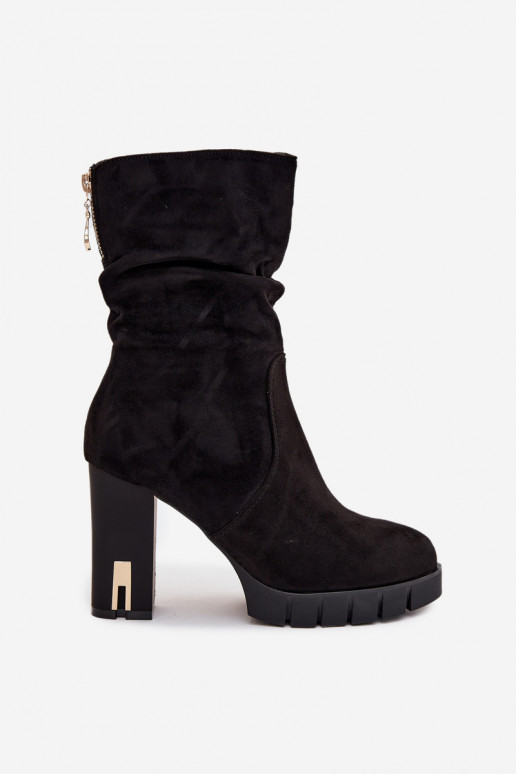 siltināti Sieviešu puszābaki Ze Zelta krāsasm Zamkiem I Marszczeniem Melns Briannae siltināti Sieviešu puszābaki Ze Zelta krāsasm Zamkiem I Marszczeniem Melns Briannae