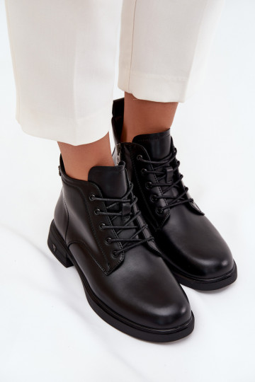 siltināti sieviešu zābaki   Vinceza 39953 Melns