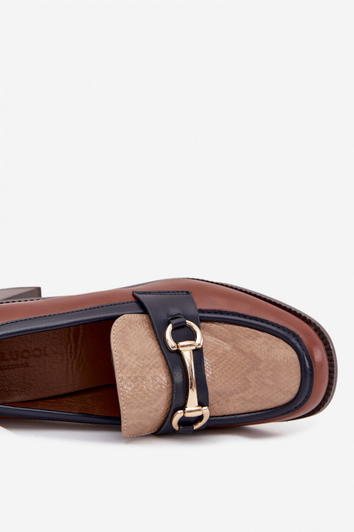 apavi  ar papēdi Ar reljefu I Zelta krāsasm Detalem smilšu krāsas-brūnas krāsas Novella