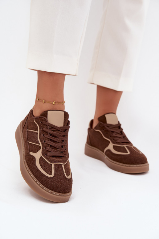   modeļa apavi  brūnas krāsas Brenelle