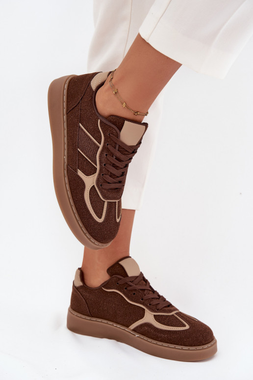   modeļa apavi  brūnas krāsas Brenelle