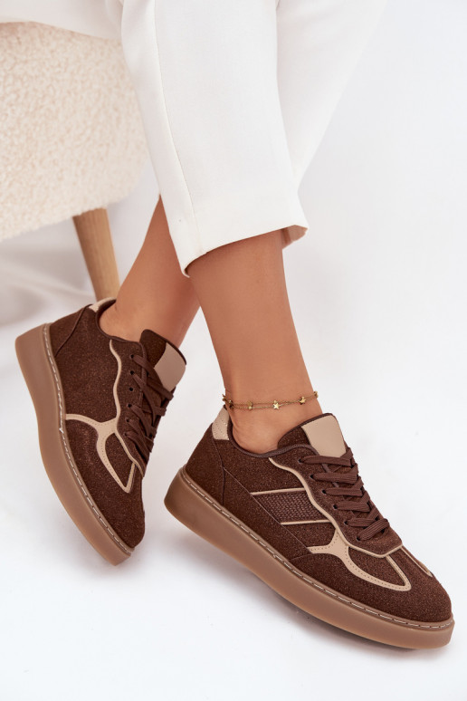   modeļa apavi  brūnas krāsas Brenelle