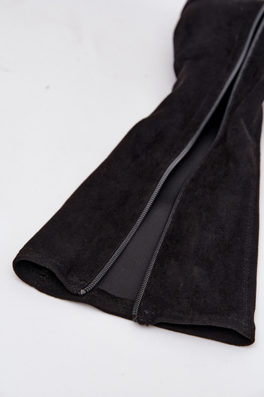 sieviešu garie zābaki  owe Sergio Leone KZ212 Melns sieviešu garie zābaki  owe Sergio Leone KZ212 Melns