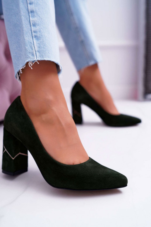 Kurpes  Laura Messi zamšādas Zaļas krāsas 2050 Kurpes  Laura Messi zamšādas Zaļas krāsas 2050