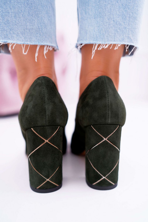 Kurpes  Laura Messi zamšādas Zaļas krāsas 2050 Kurpes  Laura Messi zamšādas Zaļas krāsas 2050