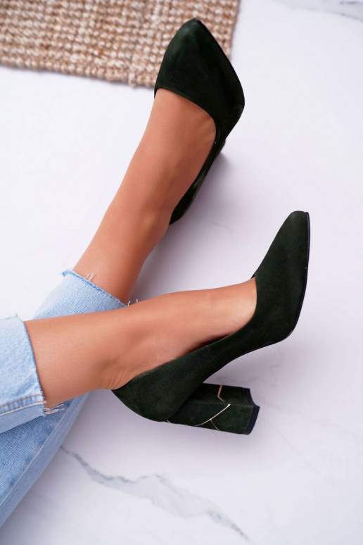 Kurpes  Laura Messi zamšādas Zaļas krāsas 2050 Kurpes  Laura Messi zamšādas Zaļas krāsas 2050