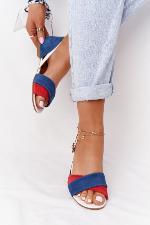 Sieviešu basenes   04614-17 Zilas krāsas-sarkanas krāsas