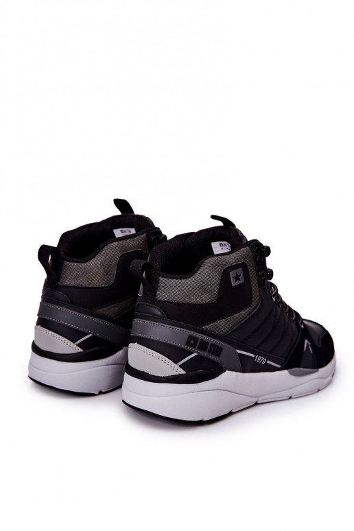  Vīriešu apavi Big Star II174223 Melns