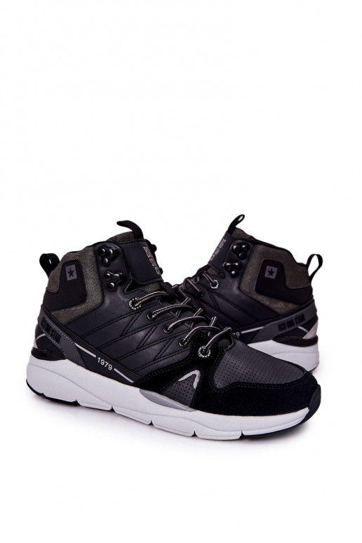  Vīriešu apavi Big Star II174223 Melns