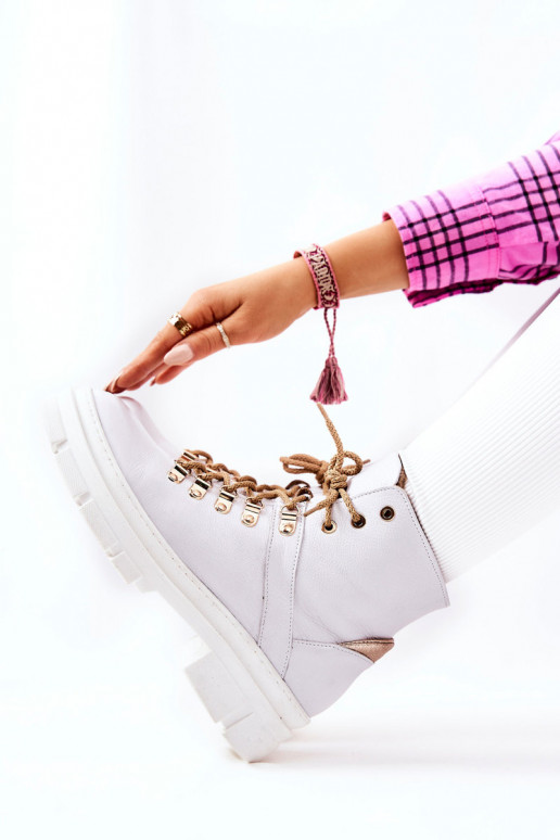 siltināti Sieviešu puszābaki Baltas-smilšu krāsas Brescia   siltināti Sieviešu puszābaki Baltas-smilšu krāsas Brescia