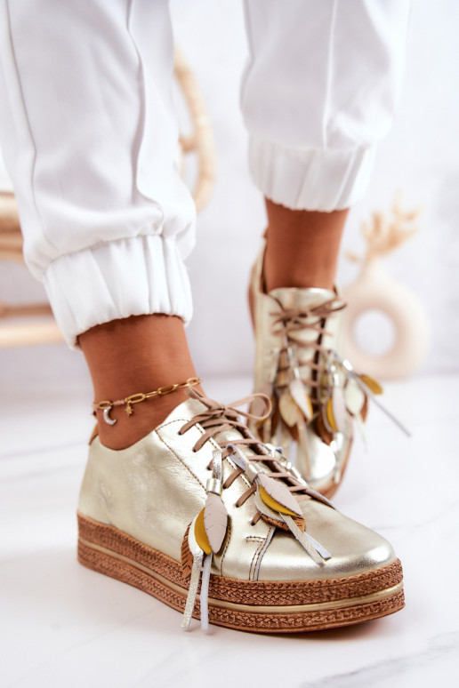   apavi  04550-25 Zelta krāsas