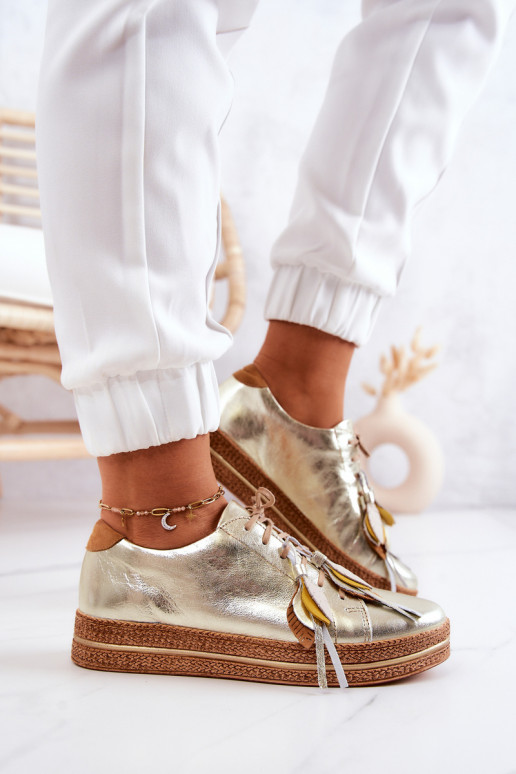   apavi  04550-25 Zelta krāsas