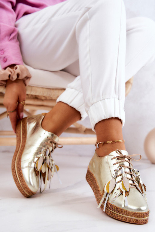   apavi  04550-25 Zelta krāsas