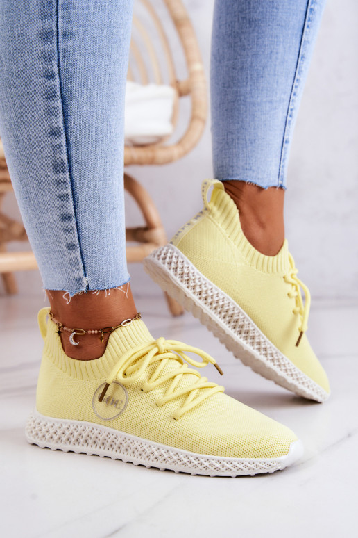  Sportiska stila apavi GOE JJ2N4150 Dzelteni