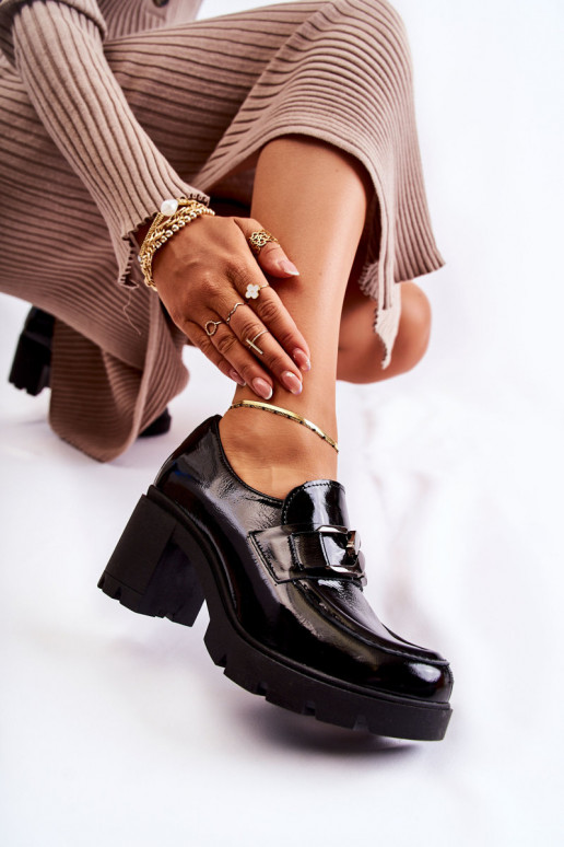 Eleganta stila apavi ar papēdi  Melns Lemar Harmell Eleganta stila apavi ar papēdi  Melns Lemar Harmell