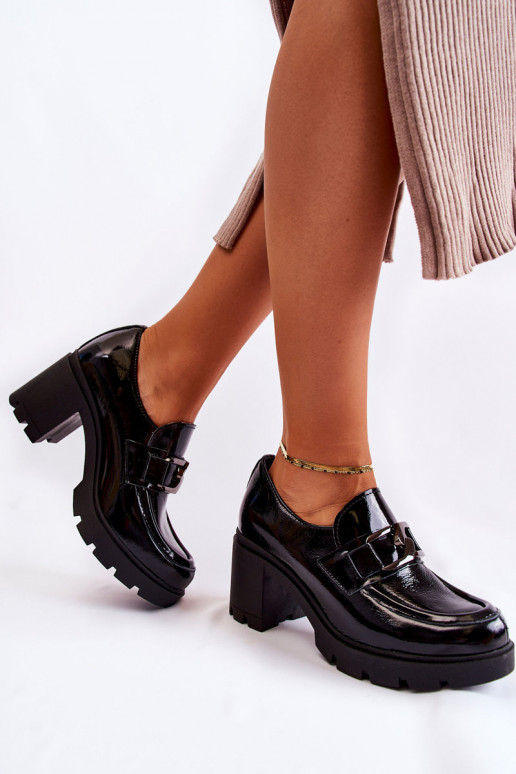 Eleganta stila apavi ar papēdi  Melns Lemar Harmell Eleganta stila apavi ar papēdi  Melns Lemar Harmell