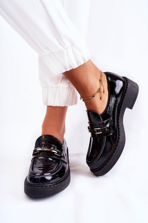 Laque apavi  Melns Lemar Hestill Laque apavi  Melns Lemar Hestill