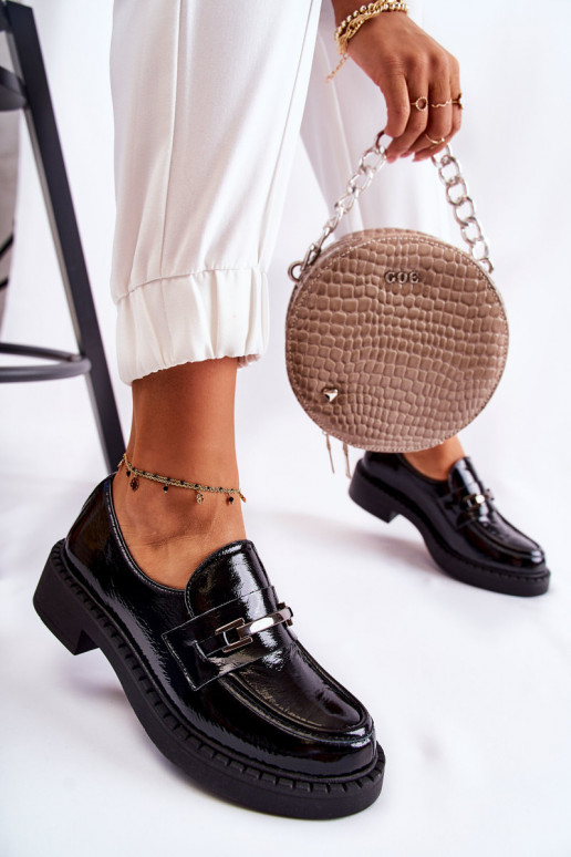 Laque apavi  Melns Lemar Hestill Laque apavi  Melns Lemar Hestill