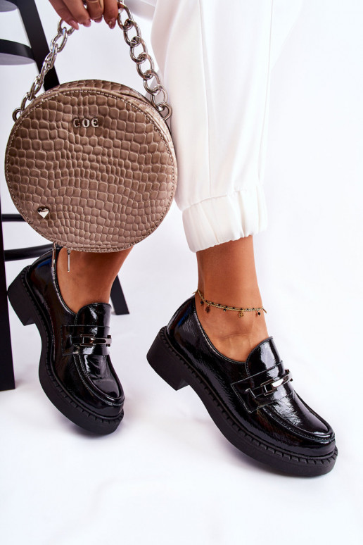 Laque apavi  Melns Lemar Hestill Laque apavi  Melns Lemar Hestill