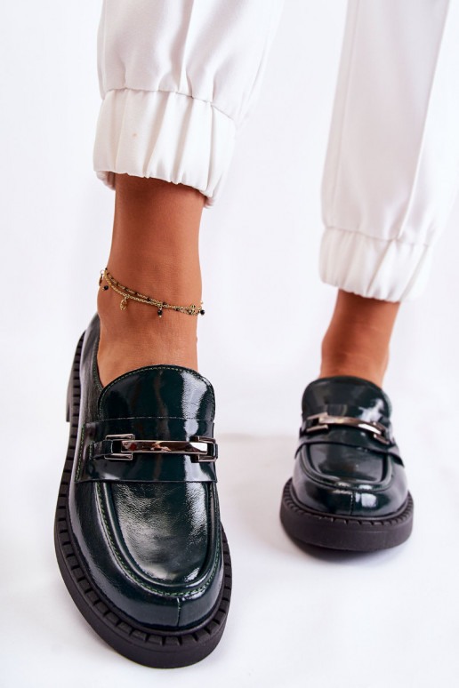 Laque apavi  Zaļas krāsas Lemar Hestill Laque apavi  Zaļas krāsas Lemar Hestill