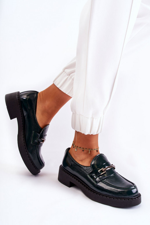 Laque apavi  Zaļas krāsas Lemar Hestill Laque apavi  Zaļas krāsas Lemar Hestill