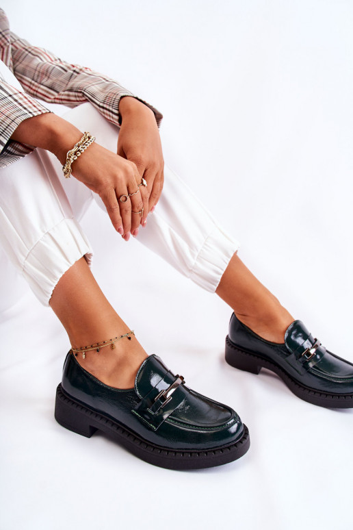 Laque apavi  Zaļas krāsas Lemar Hestill Laque apavi  Zaļas krāsas Lemar Hestill