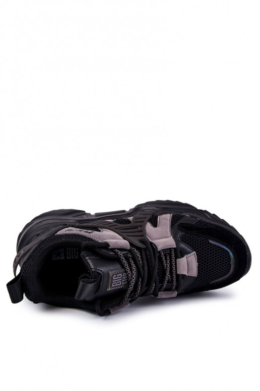 Sportiska stila apavi Big Star KK174054 Melns   Sportiska stila apavi Big Star KK174054 Melns