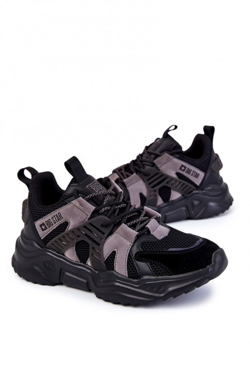 Sportiska stila apavi Big Star KK174054 Melns   Sportiska stila apavi Big Star KK174054 Melns