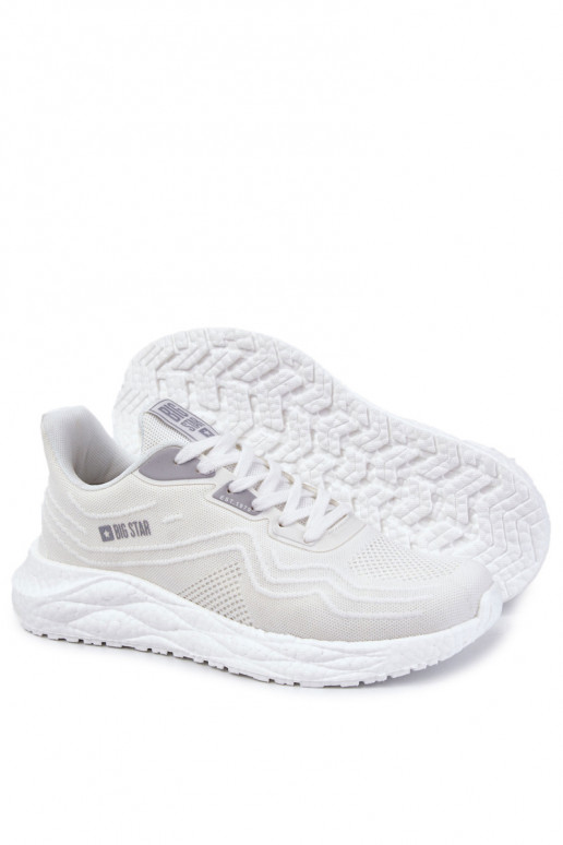 sporta apavi Big Star KK174017 baltas krāsas   sporta apavi Big Star KK174017 baltas krāsas