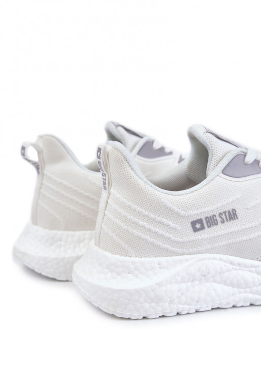 sporta apavi Big Star KK174017 baltas krāsas   sporta apavi Big Star KK174017 baltas krāsas