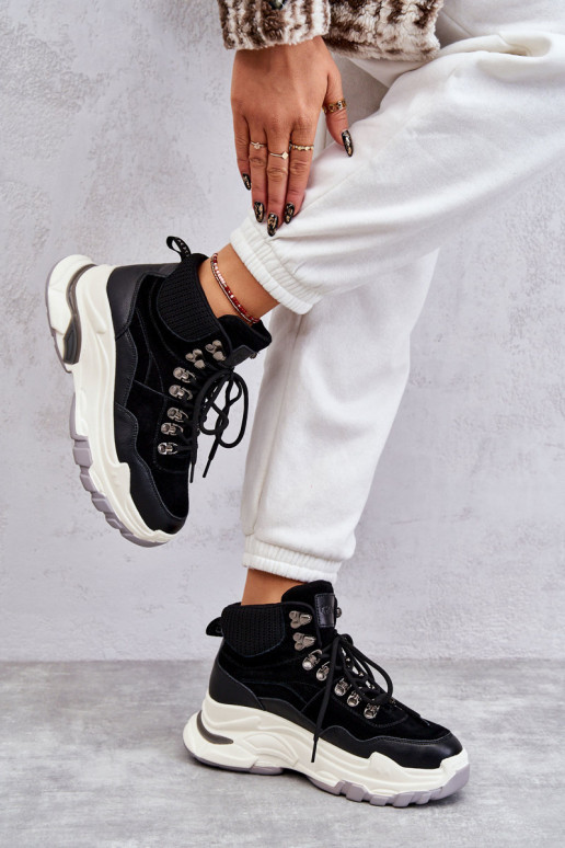   sporta apavi GOE KK2N4098 Melns